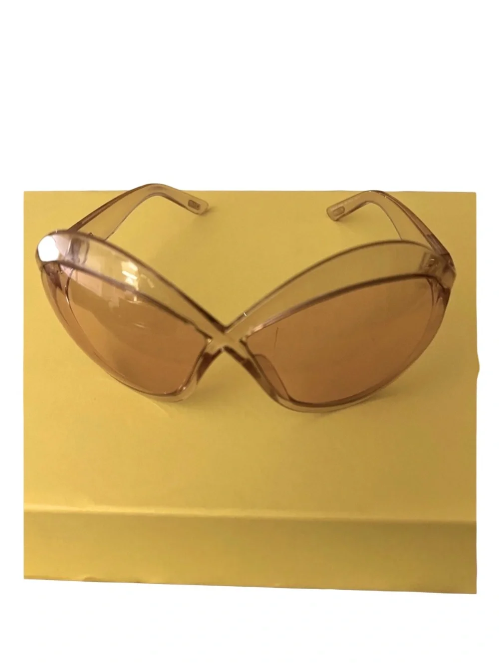 Authentic Tom Ford Carine Pink Sunglasses - Butterfly UV Protection